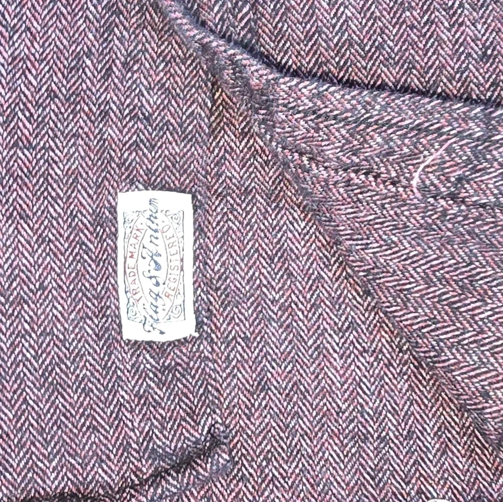 Flag & Anthem | 98% Cotton Micro Herringbone Button Down Casual Mens Shirt - Picture 4 of 15